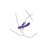 Xocoon Unchained Love Dual Stimulator G Spot Vibrator VIBRATORS-RABBIT